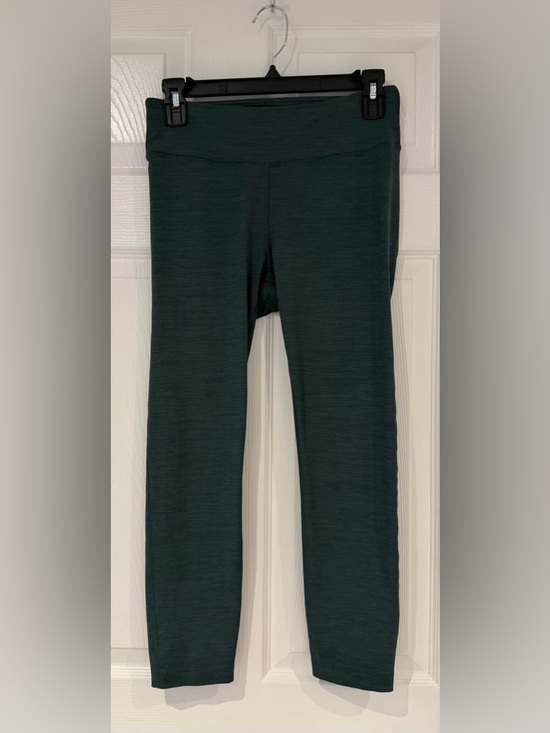 Outdoor Voices Pants - Outdoor Voices Cropped Athletic Leggings Evergreen Size M
